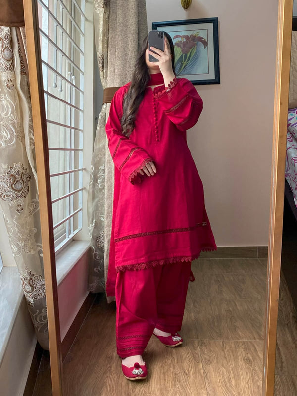 Women Dress with Farshi Shalwar